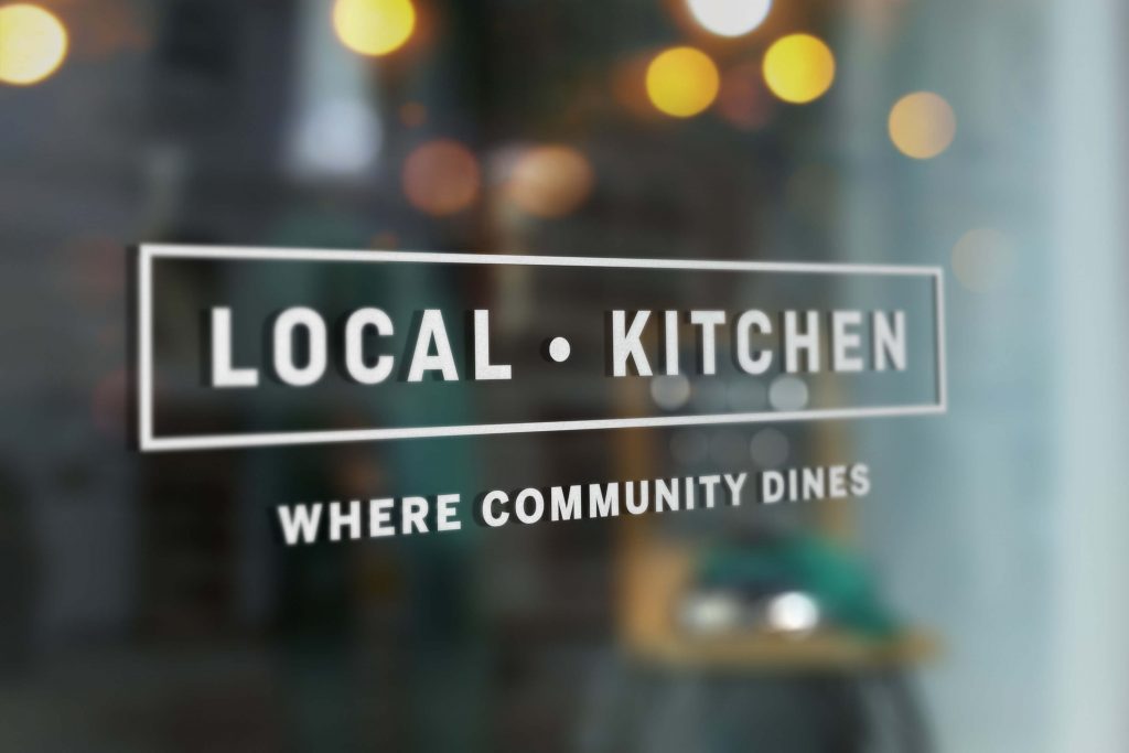 LocalKitchen Logo Mockup