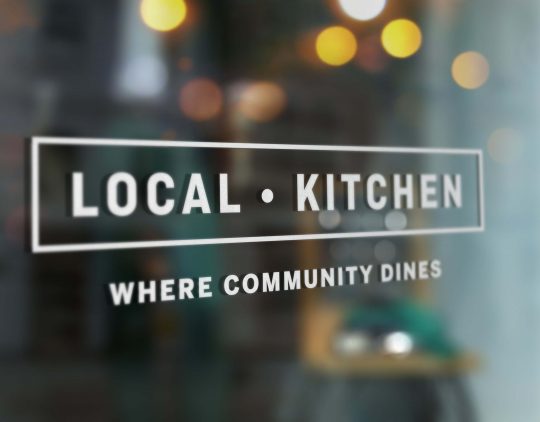 LocalKitchen Logo Mockup